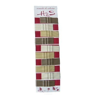 Wsuwki do włosów 3 odcienie beżu 5,5 cm, 100 sztuk