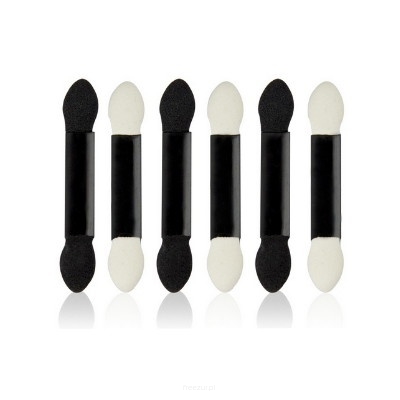 Dwustronny aplikator do makijażu, zestaw, 6 sztuk