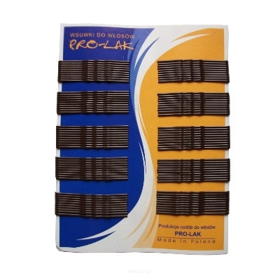 Wsuwki do włosów brązowe 5,5 cm, 100 sztuk