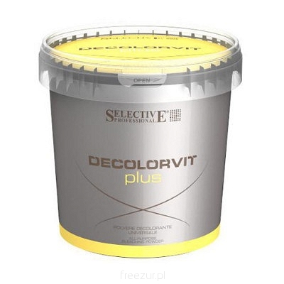 Selective Decolorvit Plus, rozjaśniacz w proszku z formułą anty-yellow 500 g